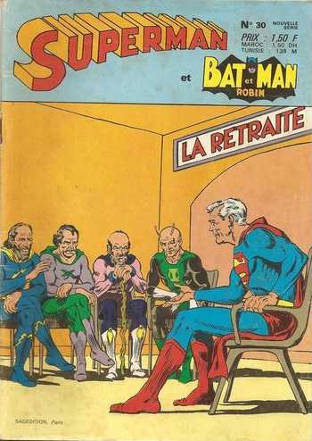 Scan de la Couverture Superman Batman Robin n 30